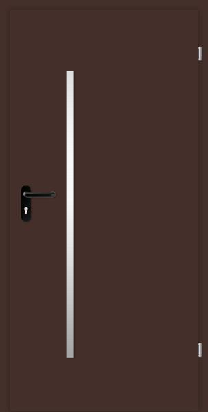 Technické dvere DTech z nehrdzavejúcej ocele I08