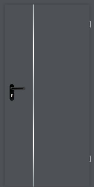 Technické dvere DTech z nehrdzavejúcej ocele I03